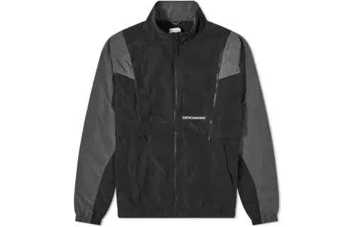 Jordan Jackets Men's Black Gray Color Stand Collar Moderate Other