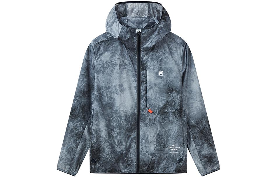 Мужская куртка Fila Logo (синяя)