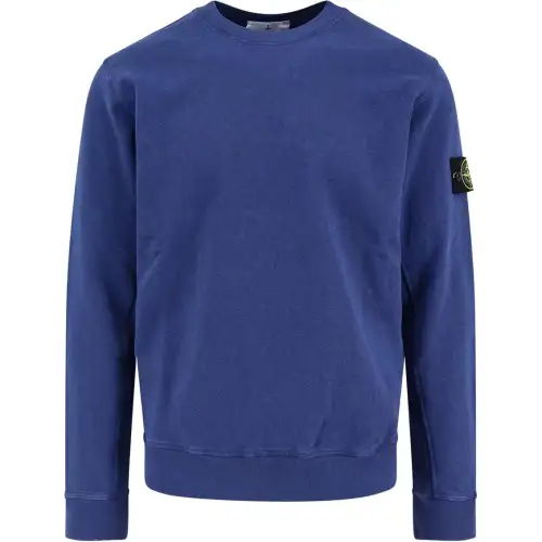 STONE ISLAND Compass Badge Crewneck Sweatshirt
