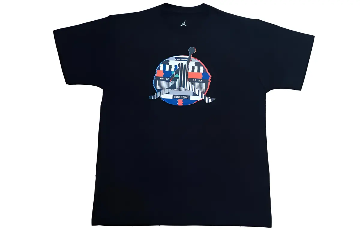 Jordan Upsize China T-Shirts Men's Crew Neck Moderate Straight Fit