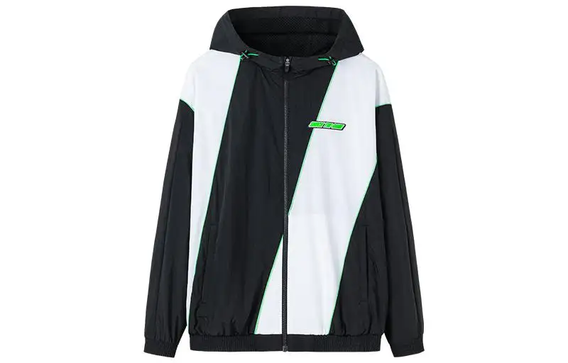 ANTA Basketball Collection Jackets Men's White Hooded Moderate Other