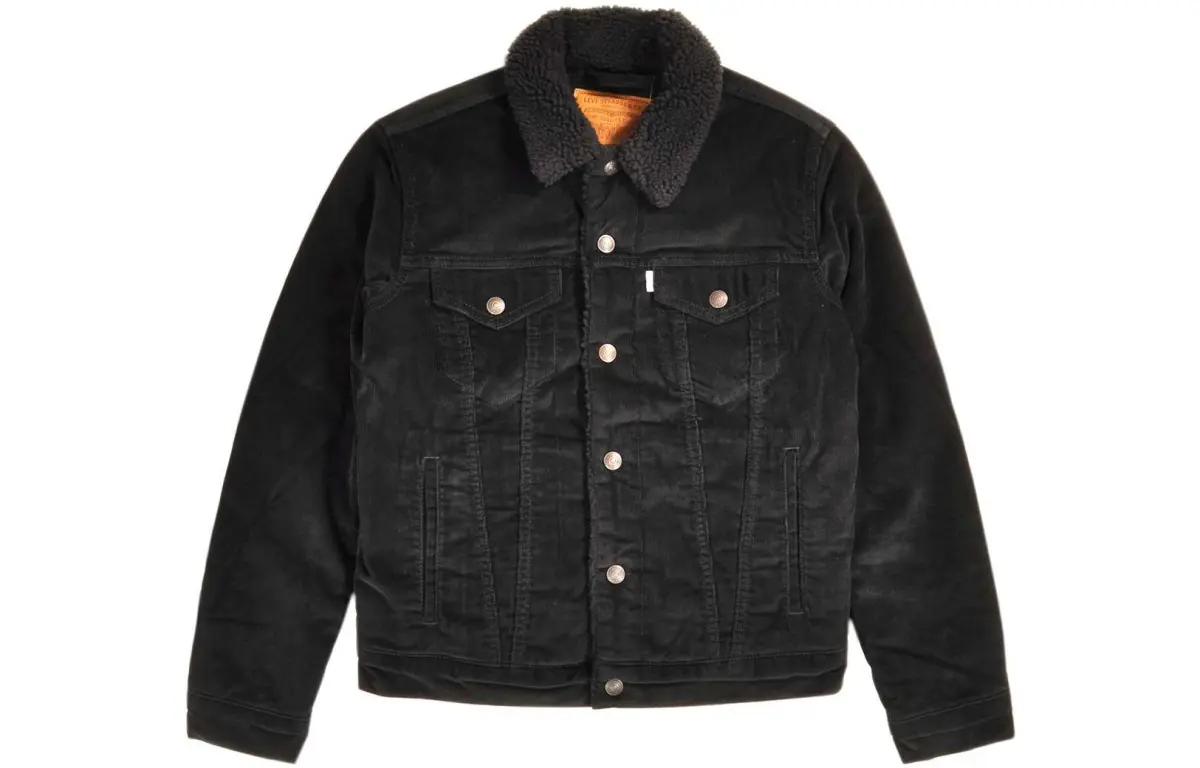 Levi's Jackets Men's Black Lapel Moderate Other