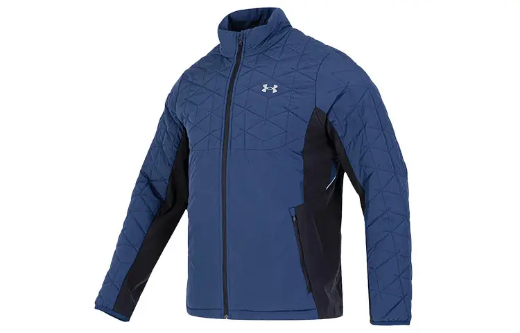 Under Armour Jackets Men's Blue Stand Collar Moderate Other