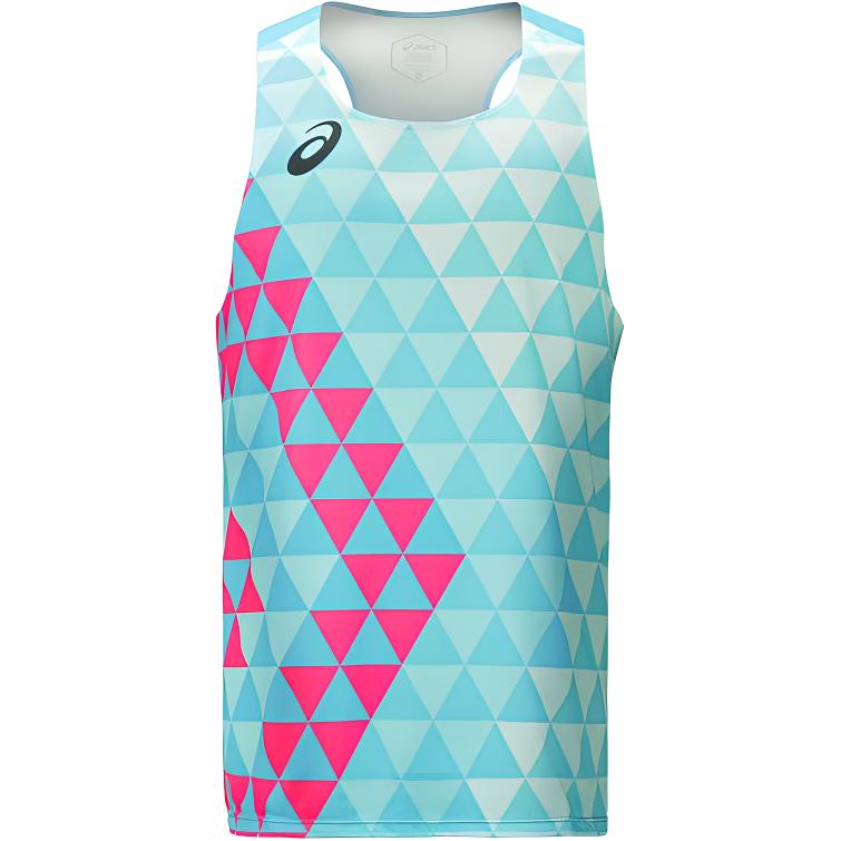 ASICS Running Tank Top Men’s Light Blue