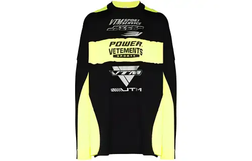 Vetements T Shirts Men's Multicolor Crew Neck Moderate