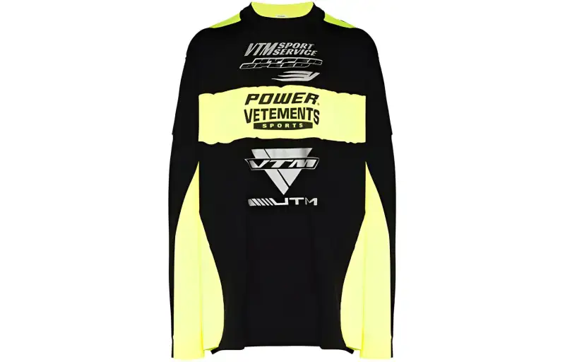 Vetements T Shirts Men's Multicolor Crew Neck Moderate