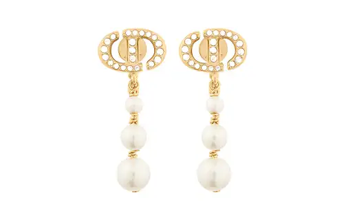 DIOR Earrings Women's Gold