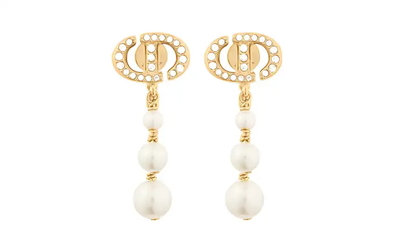 DIOR Earrings Women's Gold