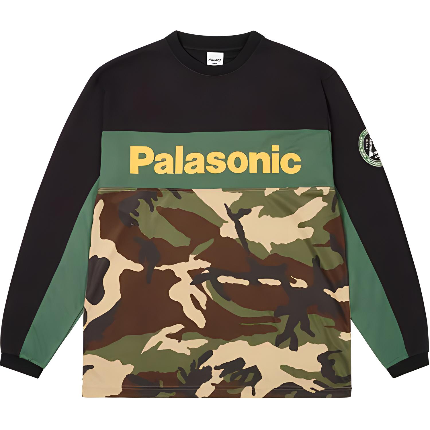 Лонгслив Palace FW24 Camo Left Arm Logo (камуфляжный)