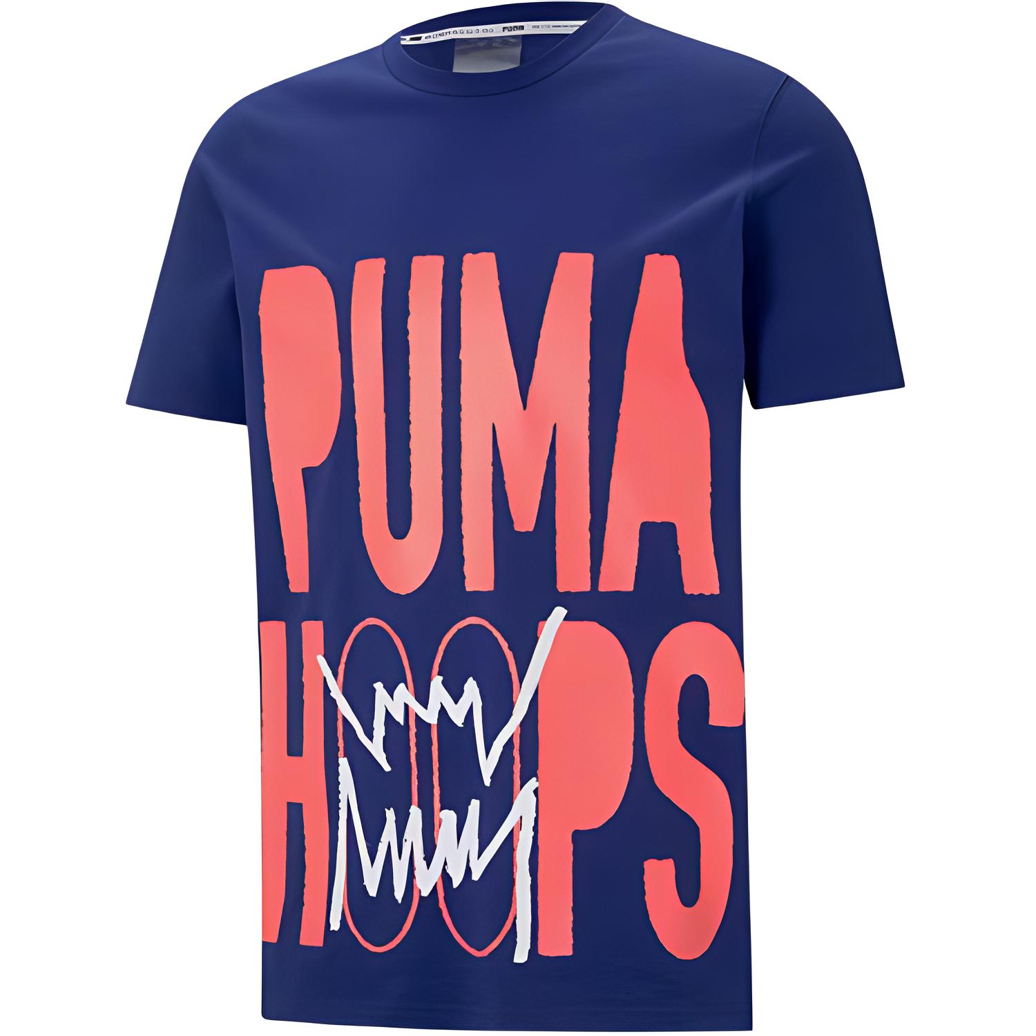 Мужская футболка PUMA (синяя)
