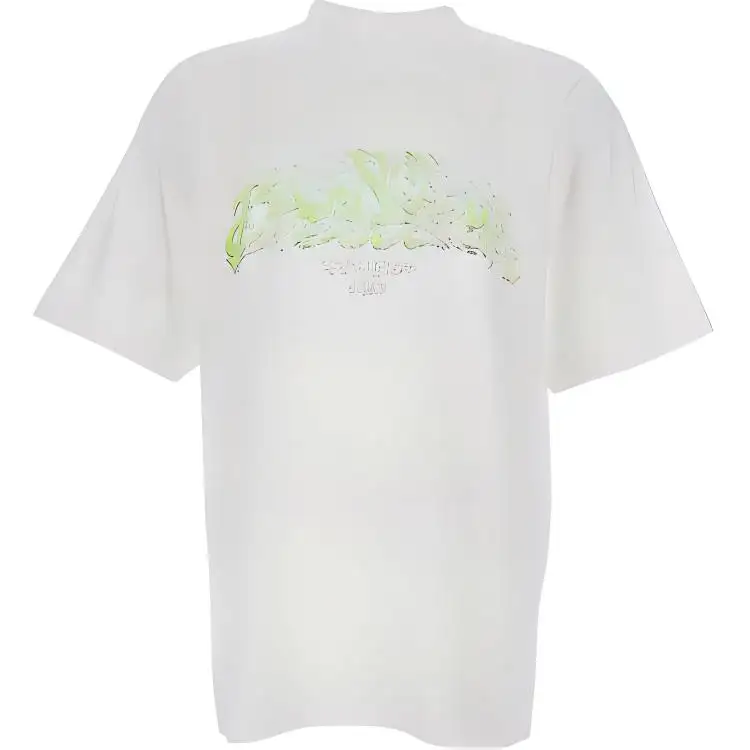 Balenciaga Logo Printed Crewneck T-Shirt