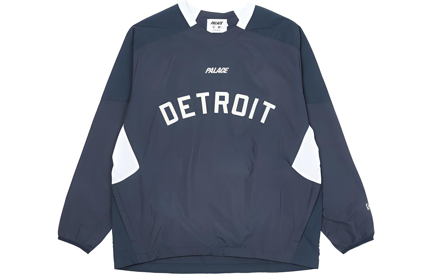 Мужские лонгслив Palace x New Era Detroit Tigers (синий)