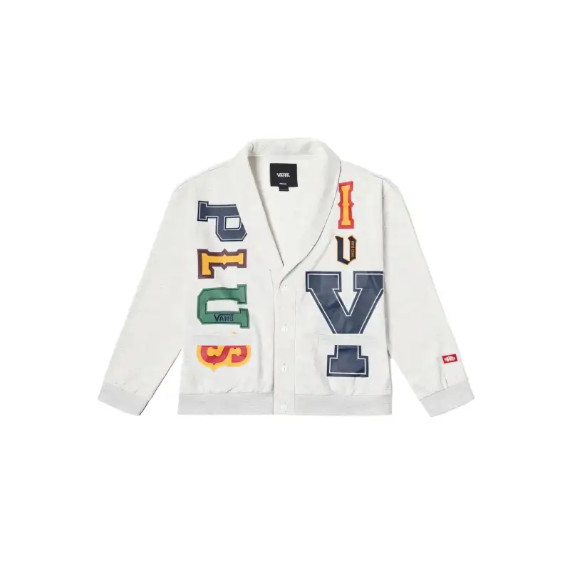 Vans CARDIGAN Knitwear Unisex White