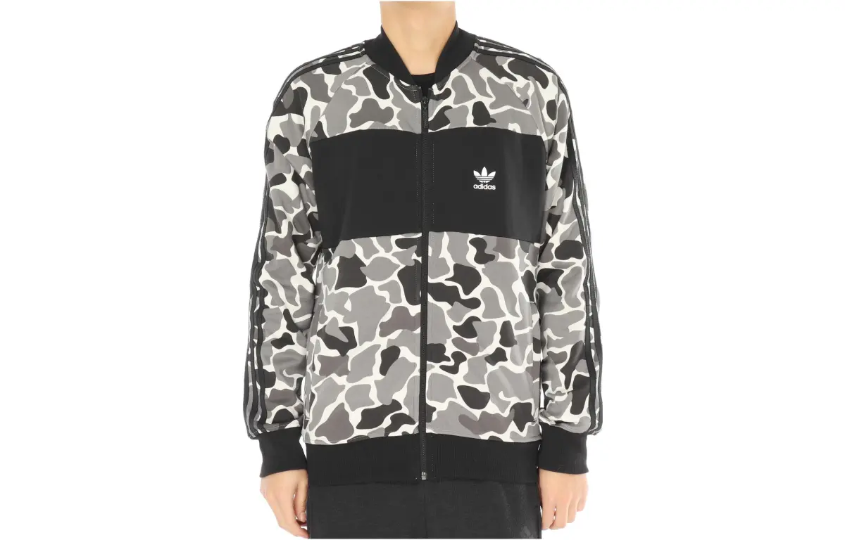 Adidas Originals Jackets Men's Multicolor Baseball Collar Moderate Other