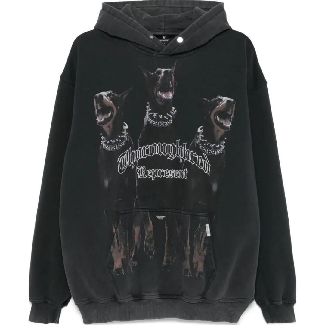 REPRESENT Thoroughbred Long Sleeved Hoodie
