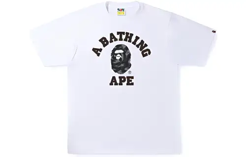Bape Stroke Camo College Tee