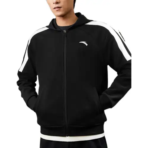 ANTA Variety Training Collection Jackets Men's Black Hooded Moderate Other