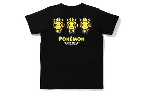 Bape X Pokemon Pikachu Pocket Tee