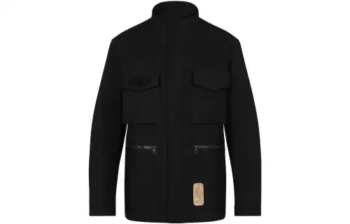 LOUIS VUITTON Jacket Men's Black