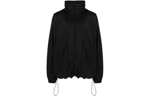 Vetements Jackets Men's Black Stand Collar Thickened Other