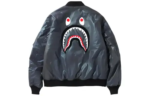 A BATHING APE Bape Jackets Men's Baseball Collar Moderate Other