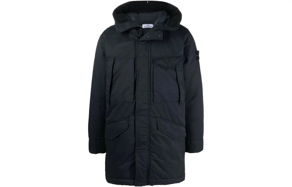 STONE ISLAND Padded Zip up Jacket