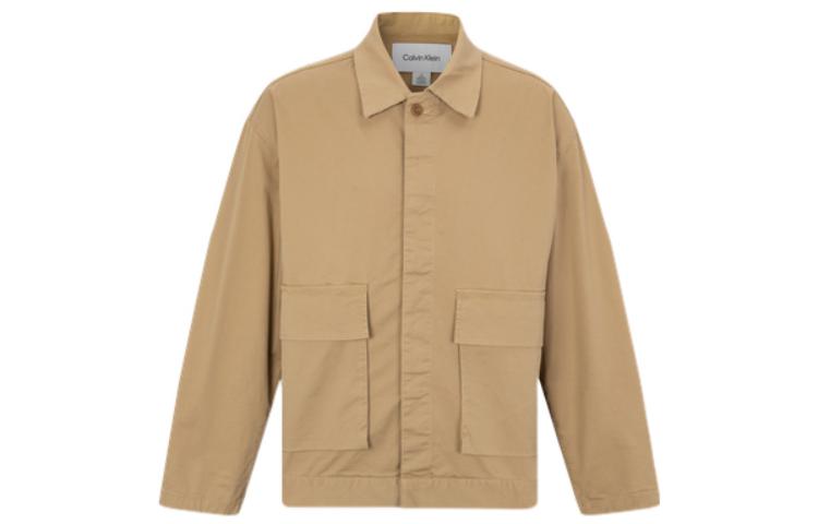 Куртка CALVIN KLEIN Shirt Jacket (каки)