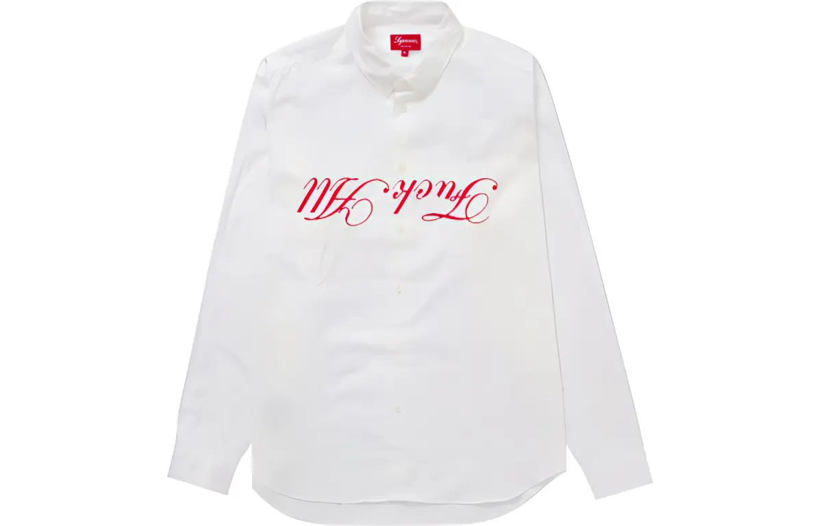 Supreme Jamie Reid Fuck All Shirt
