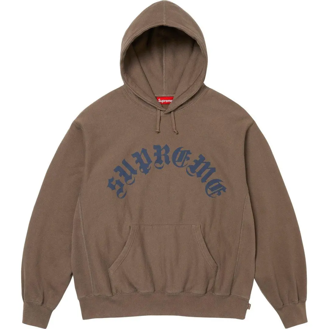 Supreme logo hoodie