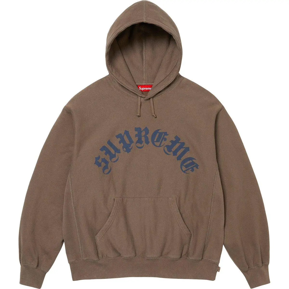 Supreme logo hoodie