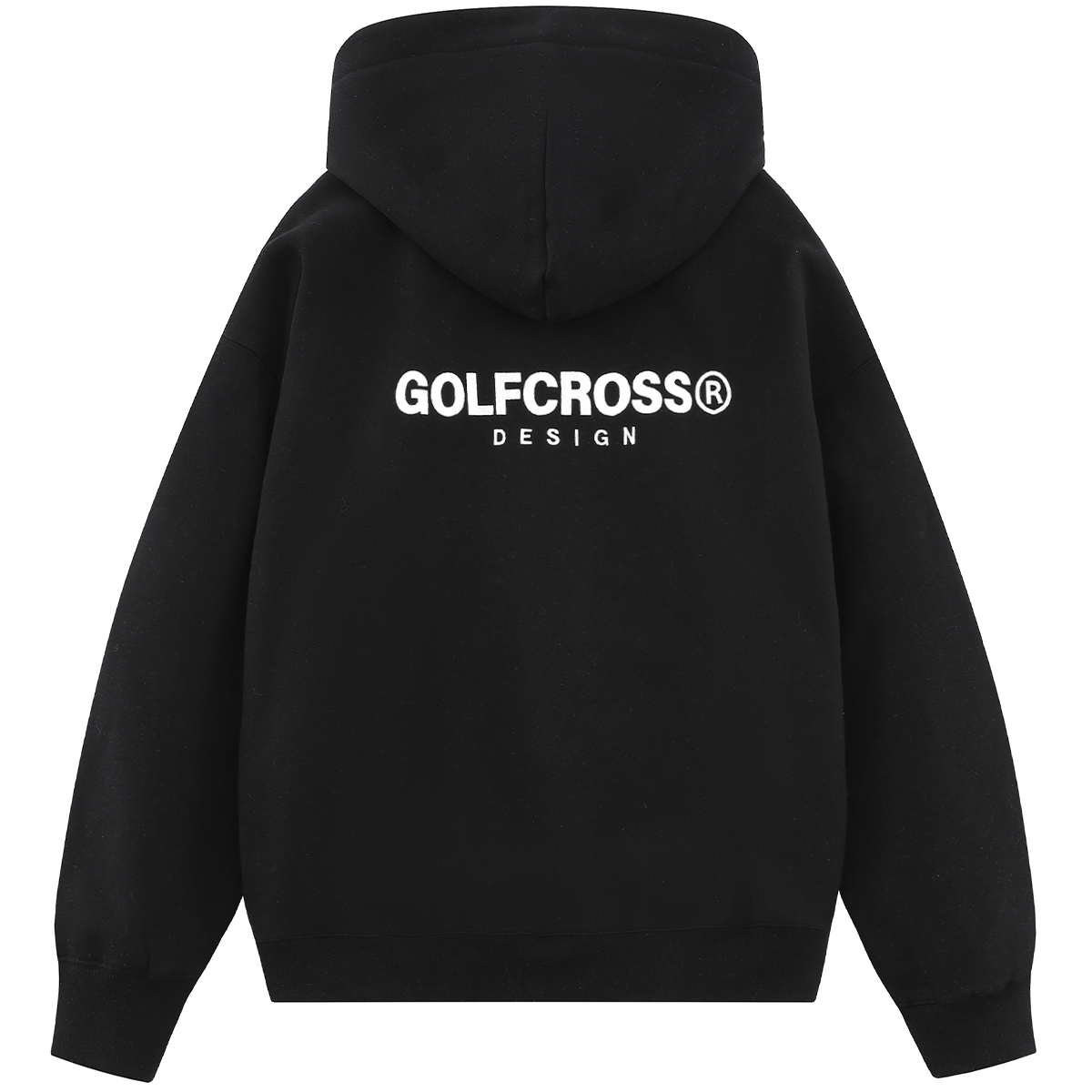 Худи GOLFCROSS с вышивкой (серое)