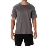 Asics ACTIBREEZE VENTED MESH SHORT SLEEVE TOP T Shirt Men's Gray