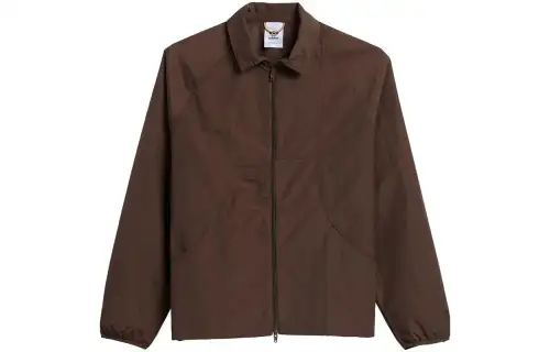 Adidas Originals Jackets Unisex Umber Lapel Moderate Workwear