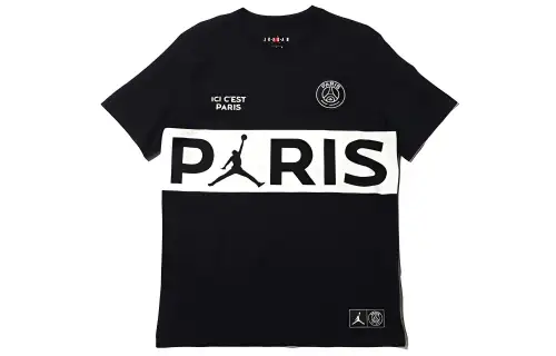 Jordan x PSG T Shirt Men's Black