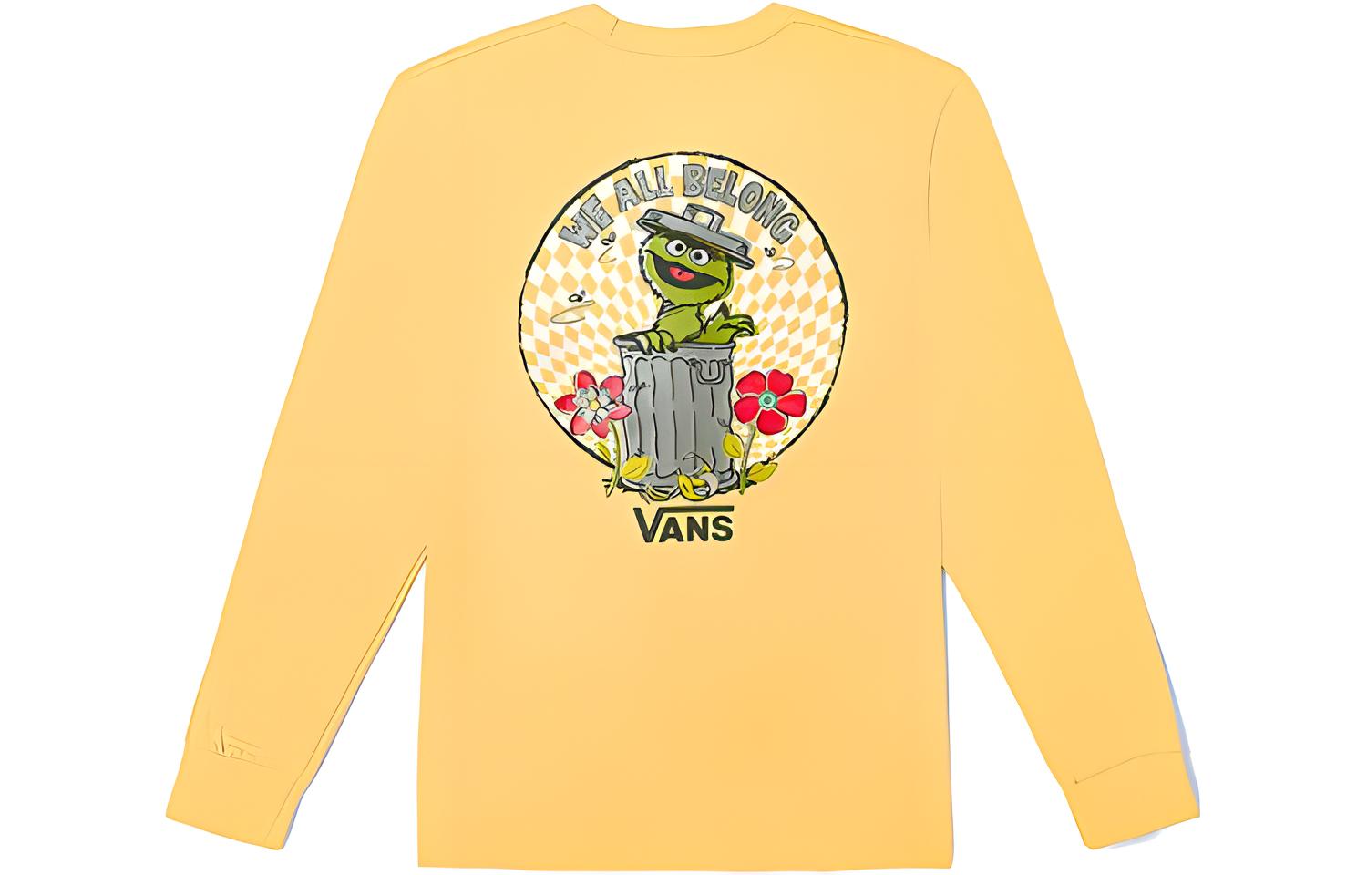 Лонгслив Vans (желтый)