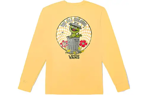 Vans SESAME STREET T Shirt Unisex Yellow