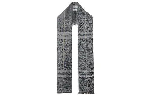 Burberry Knit Scarves Women's Gray