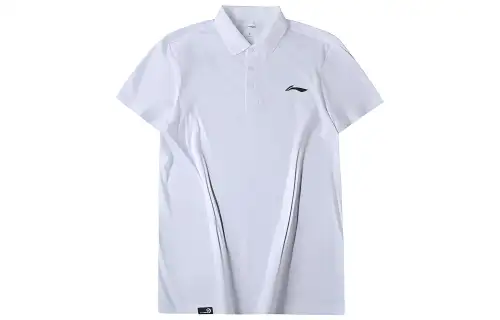 Li Ning Badminton Collection Polo Shirt Men's White