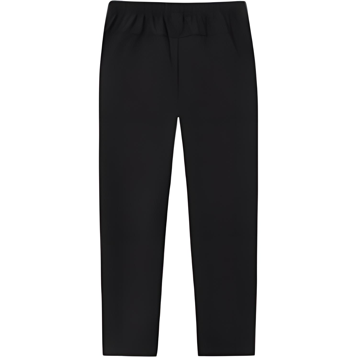 Anta Variety Training Collection Fleece Lined Letter Comfortable Versatile Sports Pants Men’s Basic Black