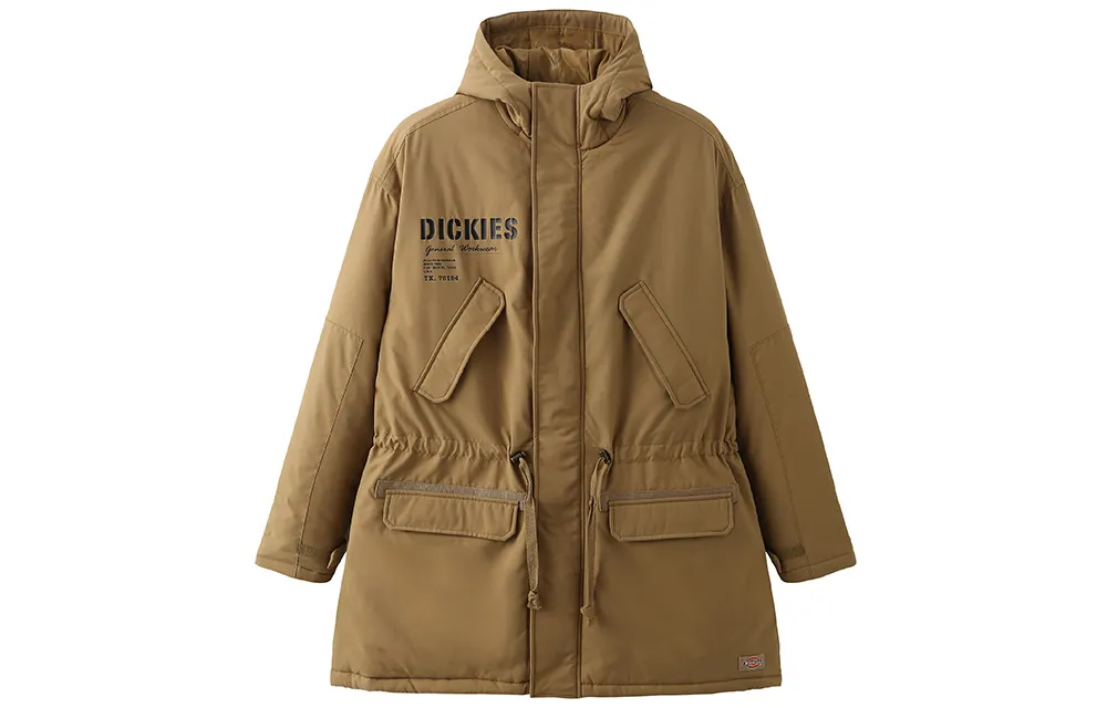 Dickies Jackets Men's Khaki Hooded Moderate Other