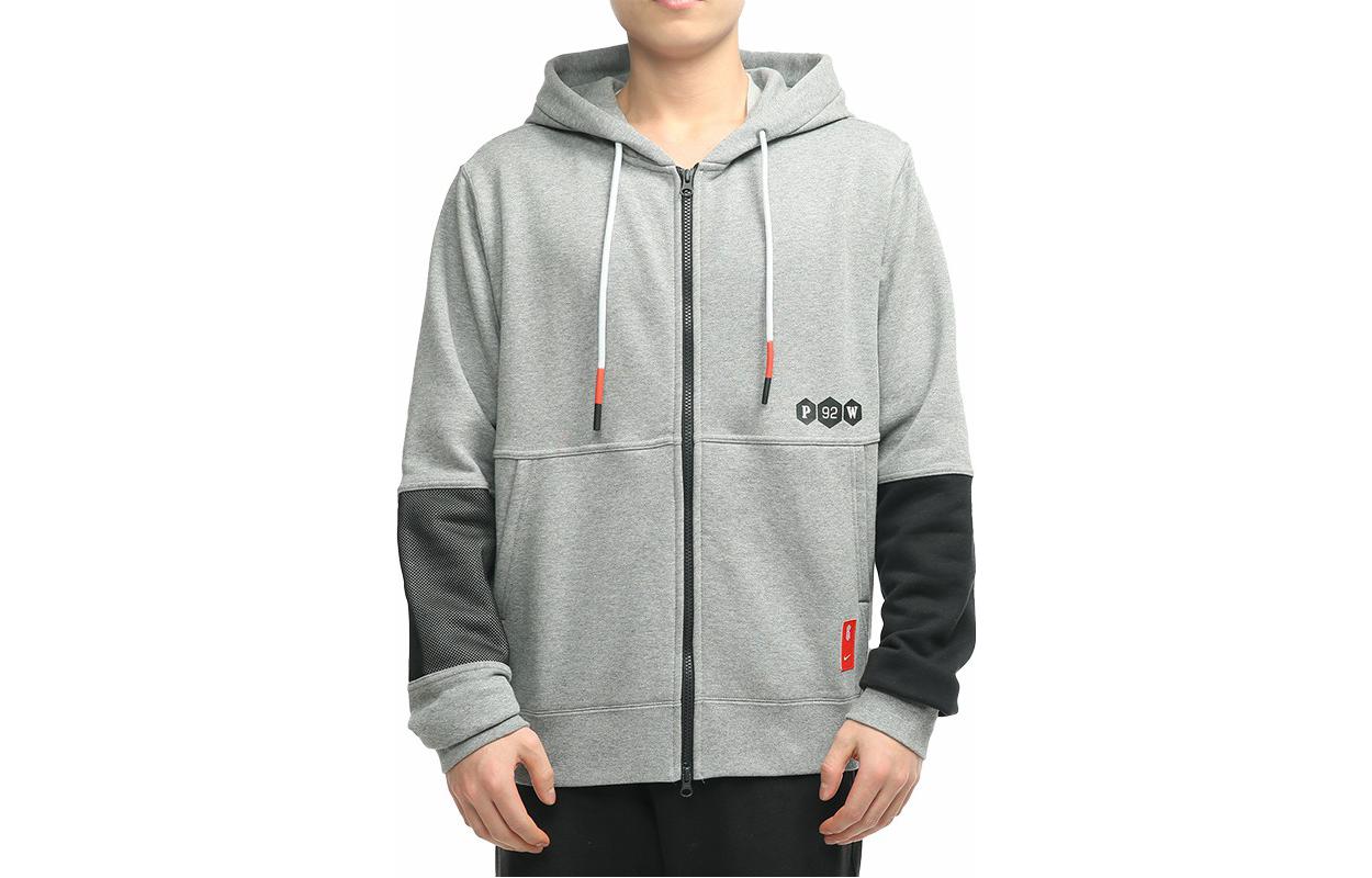 Мужская куртка Nike Hoodie Jacket (серая)