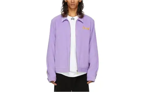 Drew House Letter Logo Series Jacket Men's Purple