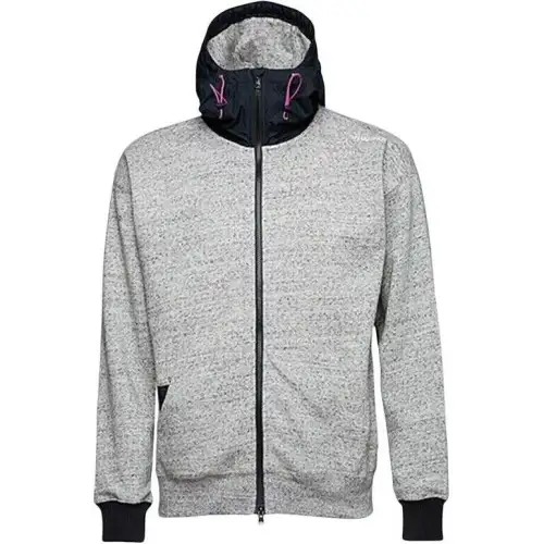 Converse MIXED MEDIA Jackets Men's Gray Hooded Moderate Other