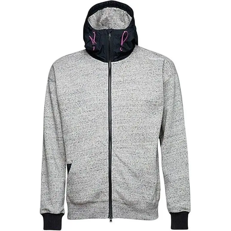 Converse MIXED MEDIA Jackets Men's Gray Hooded Moderate Other