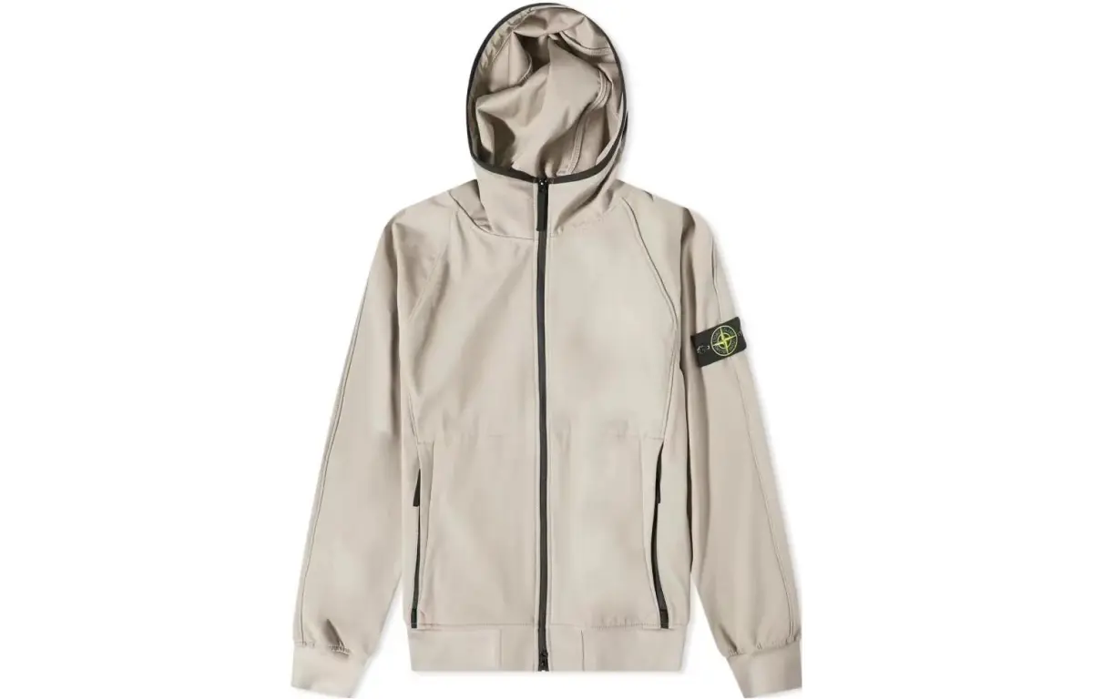 STONE ISLAND LIGHT SOFT SHELL R Jackets & Coats Men's Dove Gray