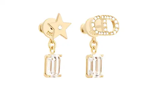 DIOR Earrings Women's Gold