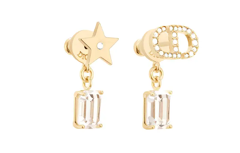 DIOR Earrings Women's Gold