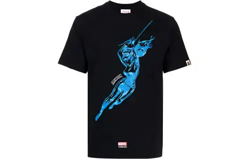Bape X Marvel Comics Widow T Shirt