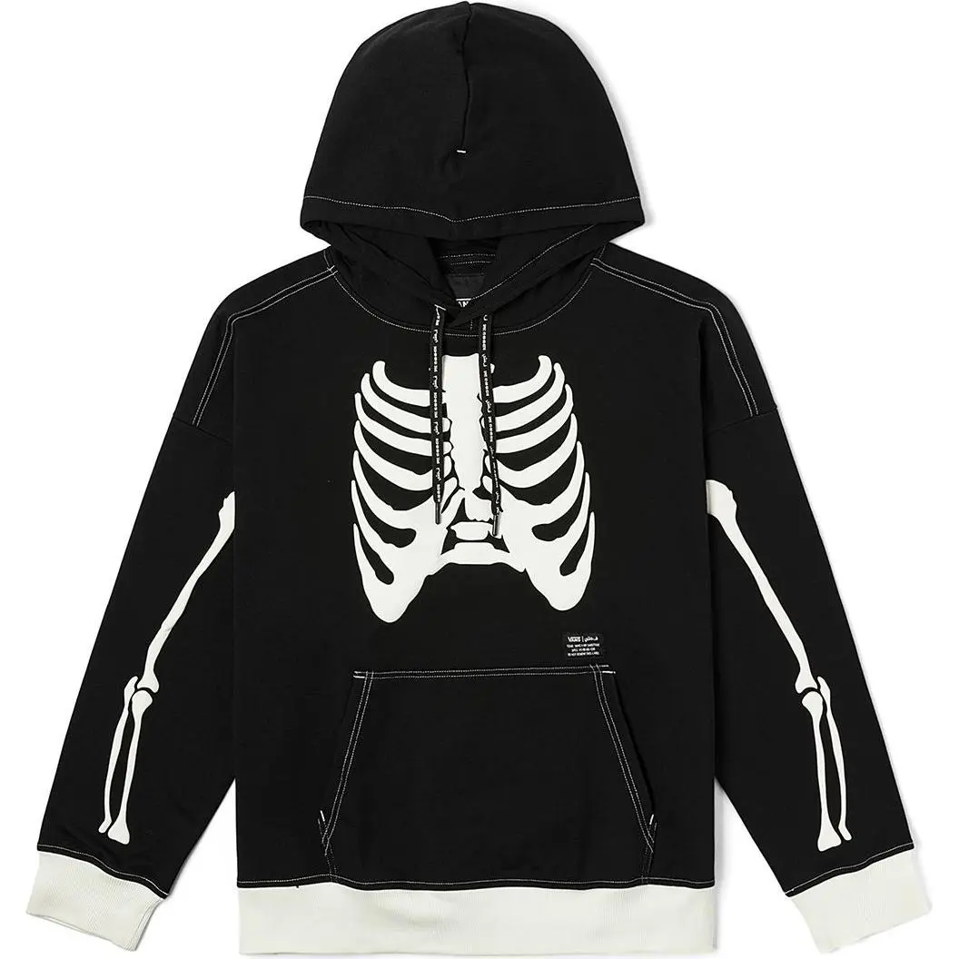 Vans Sweatshirts Unisex Black Hooded (Non-detachable) Moderate