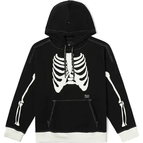 Vans Sweatshirts Unisex Black Hooded Moderate